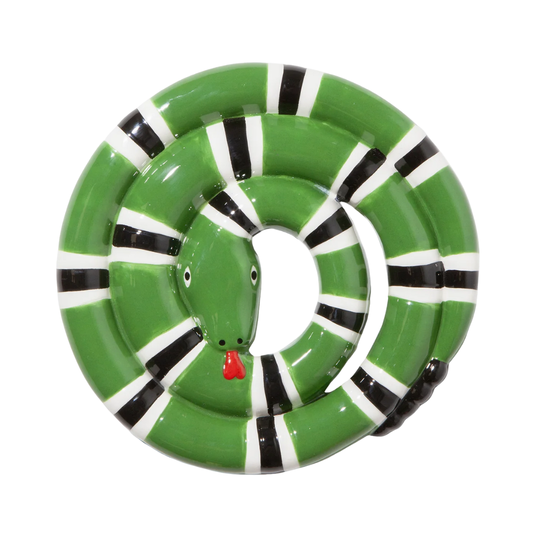 Snake Trivet | Green