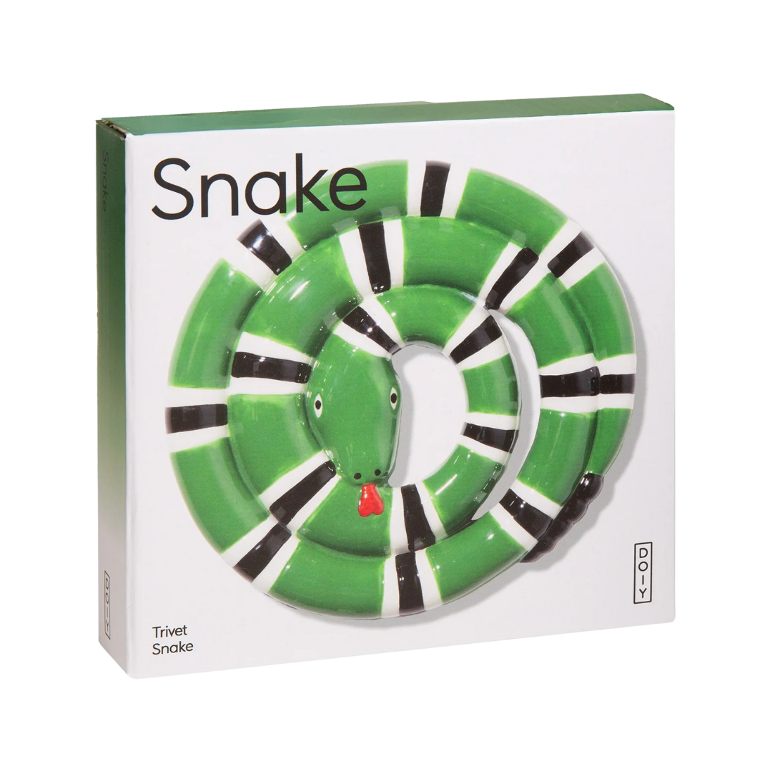 Snake Trivet | Green