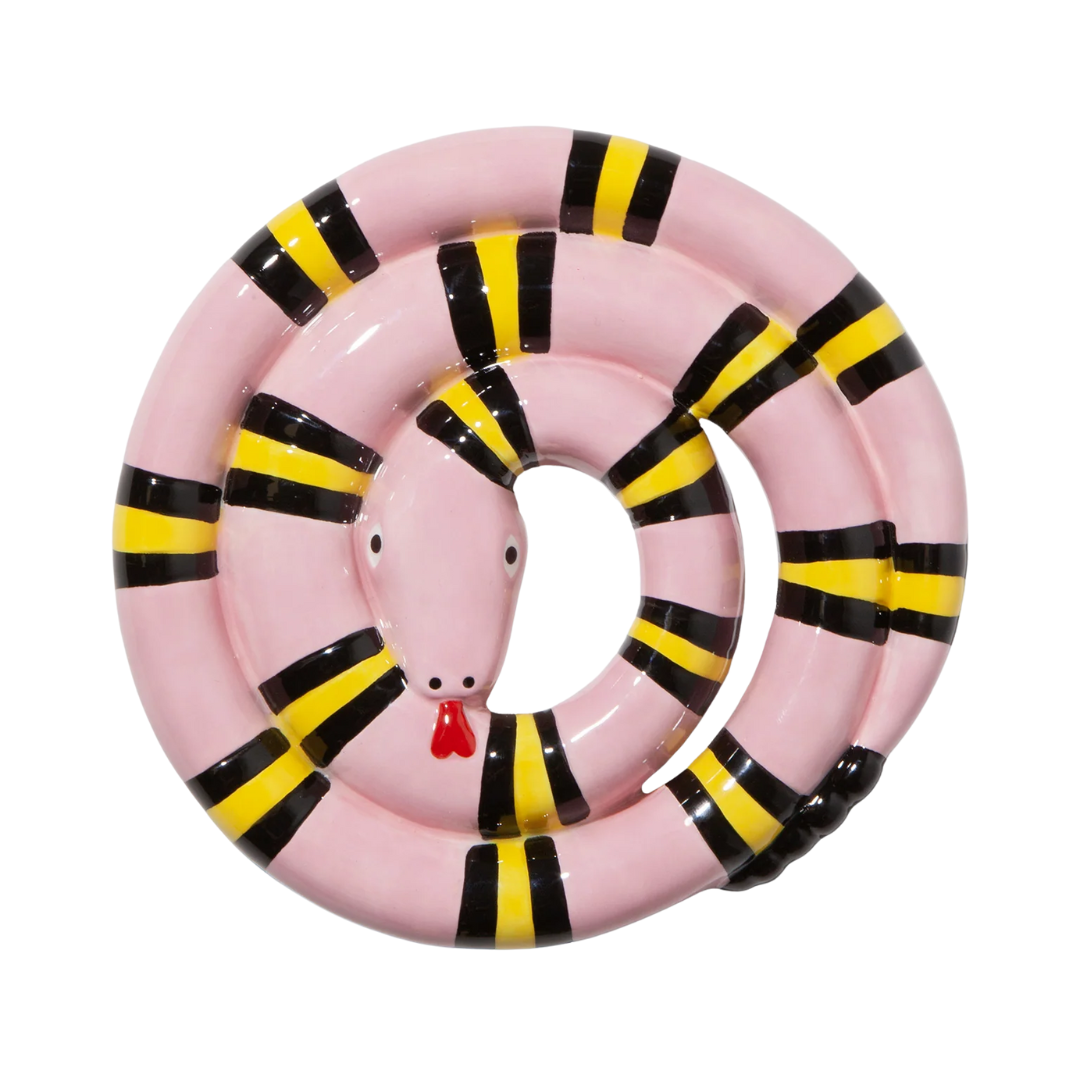 Snake Trivet | Pink