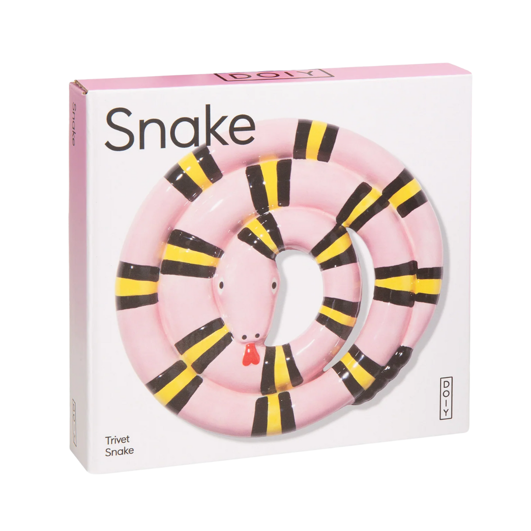 Snake Trivet | Pink