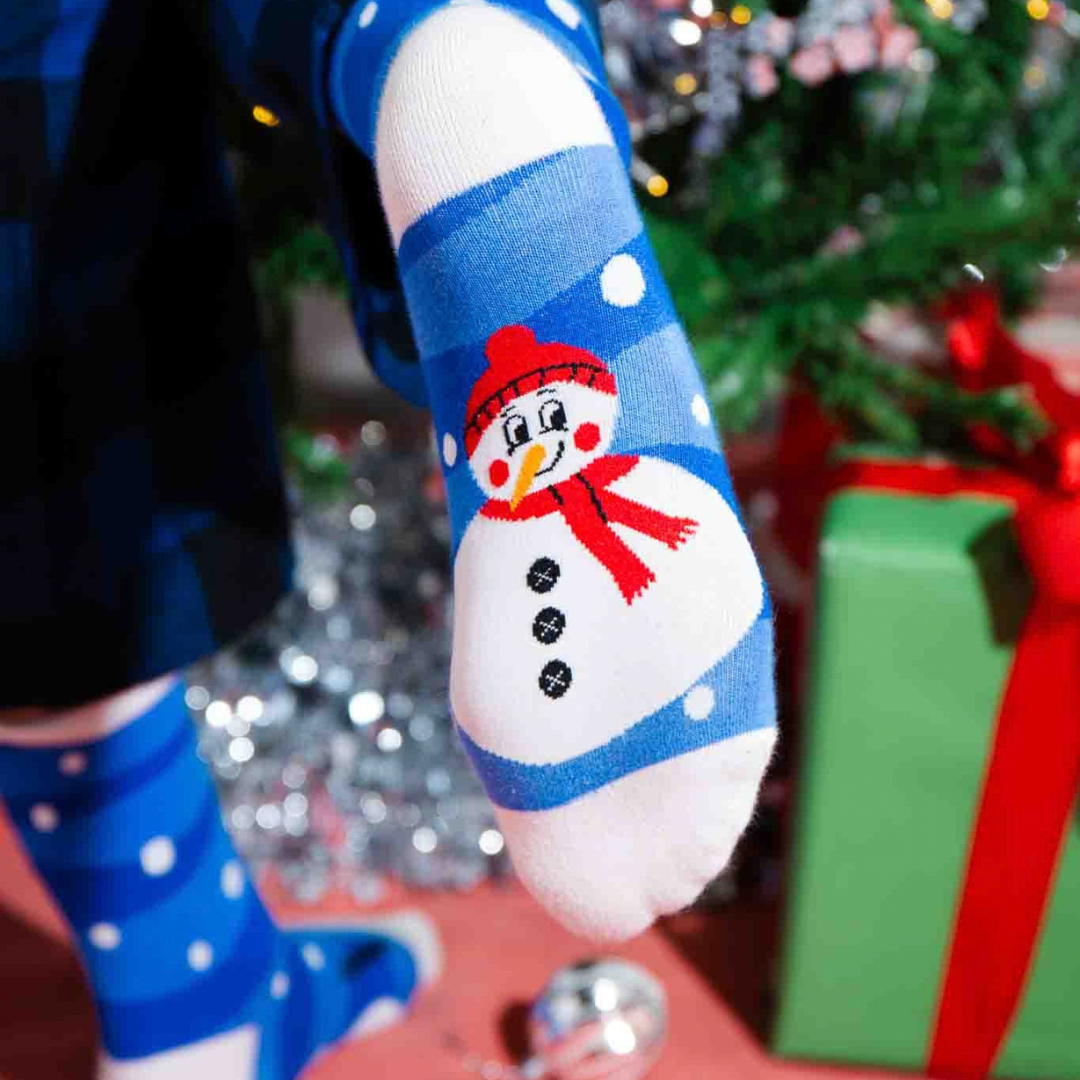 Socks | Xmas Snowman