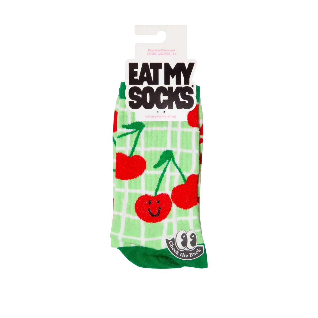 Flat Socks | Cherry