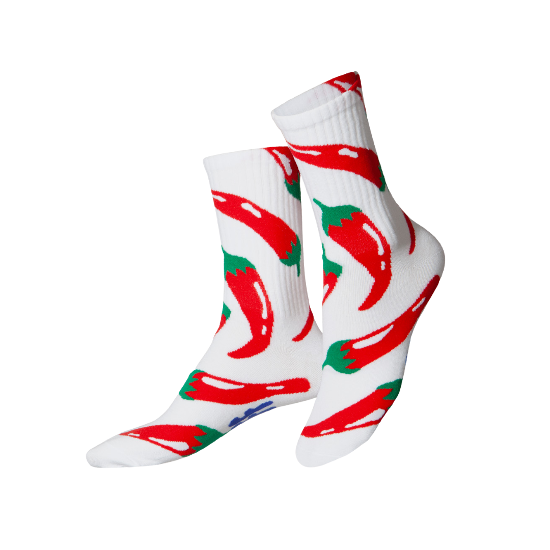 Flat Socks | Chili