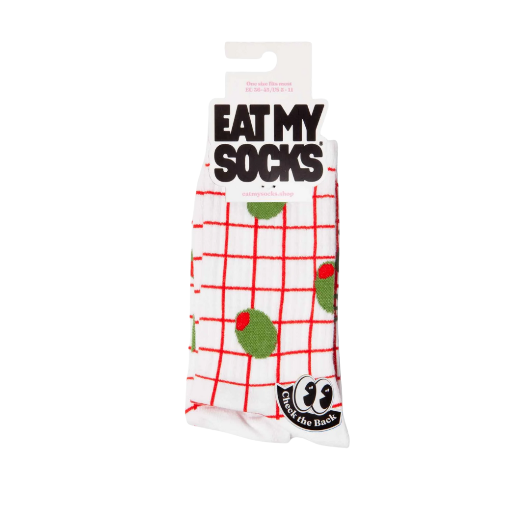 Flat Socks | Olive