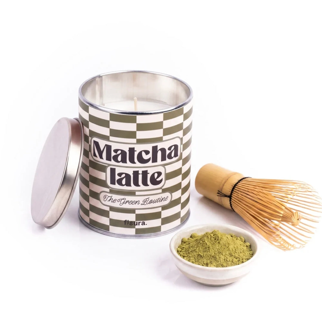 Metal Tin Candle | Matcha Latte