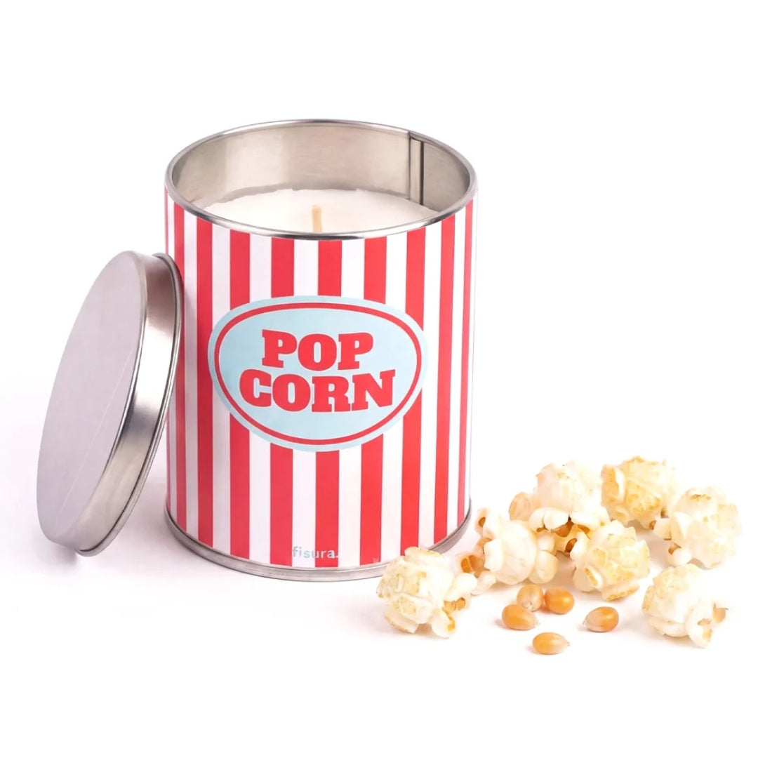 Metal Tin Candle | Pop Corn