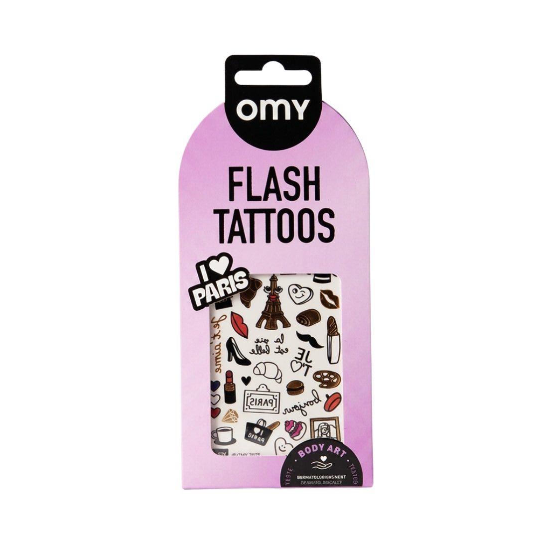 Flash Tattoos | I Love Paris
