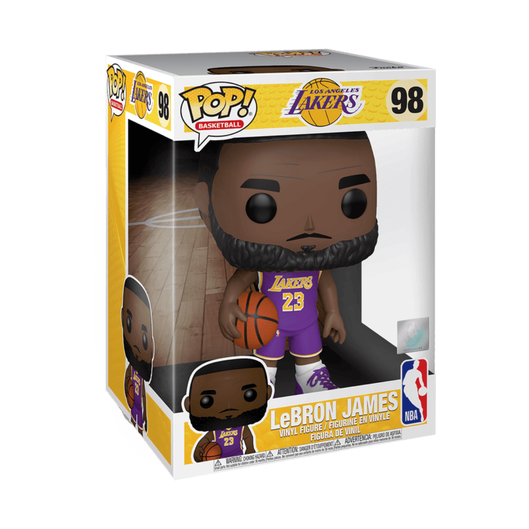 NBA Lakers Funko Pop | Jumbo Lebron James 10 Inch