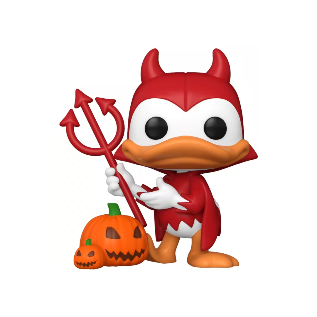 Disney Funko Pop | Devil Donald With Pumpkin " Mikey And Friends"