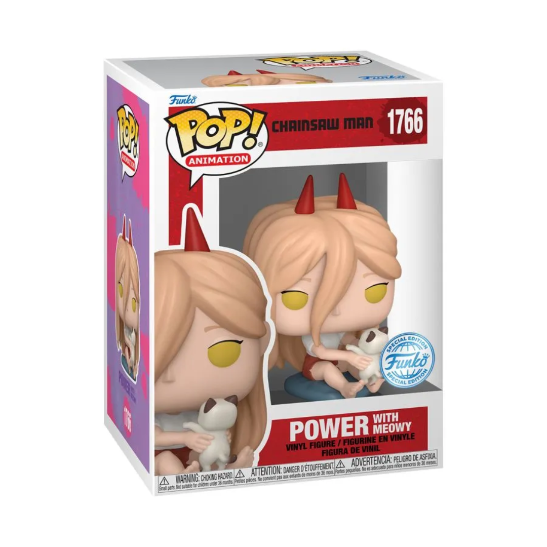 Chainsaw Man Funko Pop | Power with Meowy