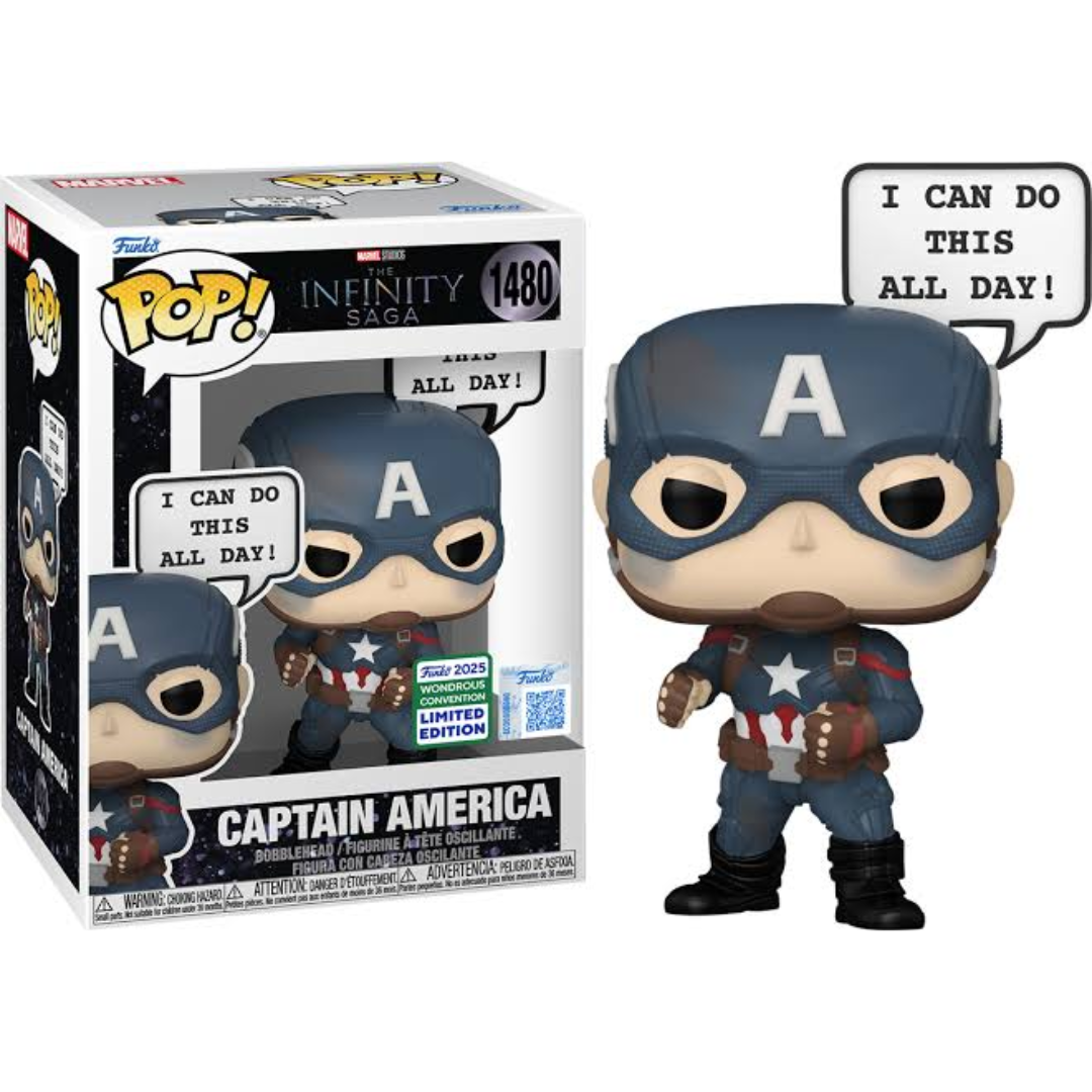 Marvel Funko Pop | Captain America "I Can Do This All Day"