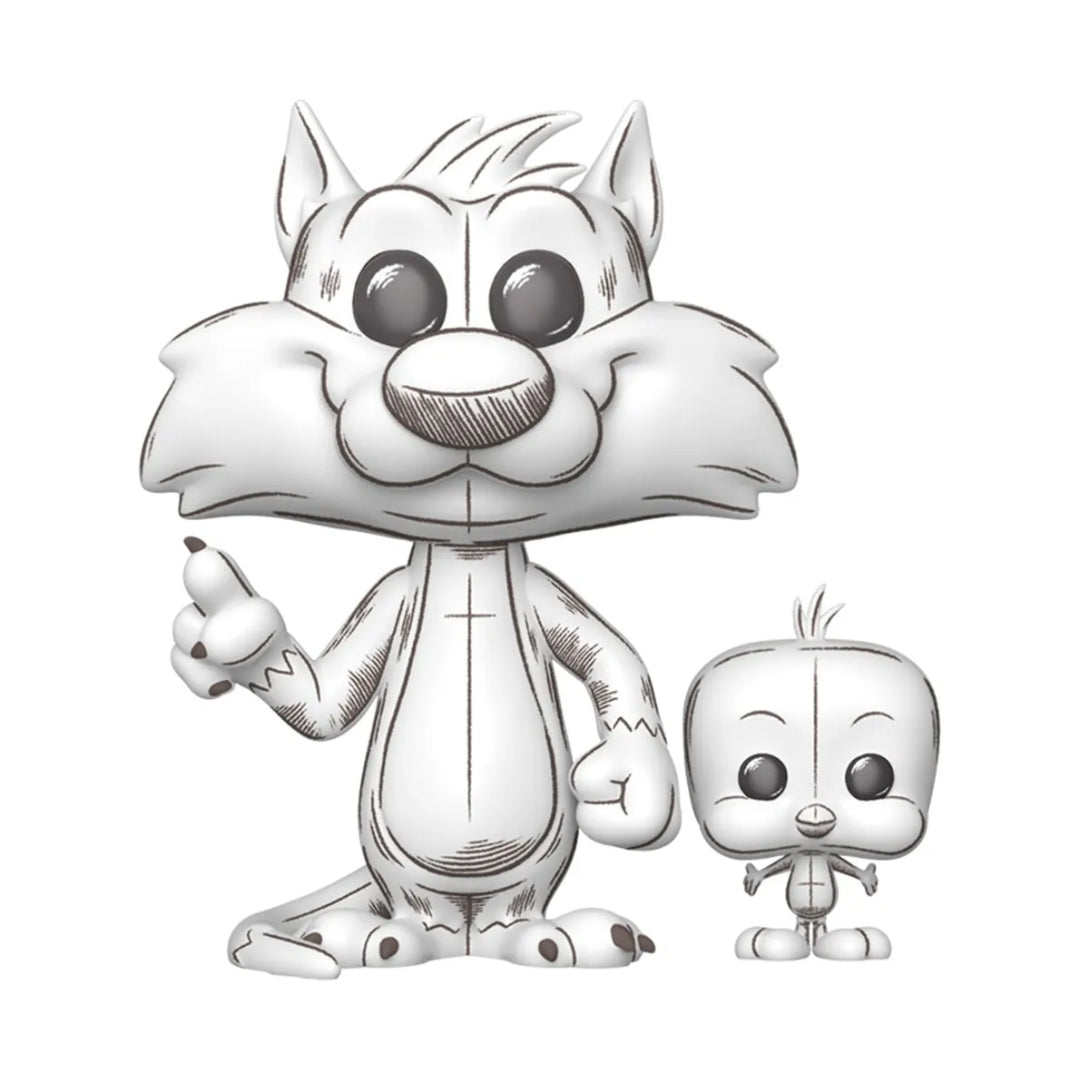 Looney Tunes Funko Pop | Sketched Sylvester & Tweety