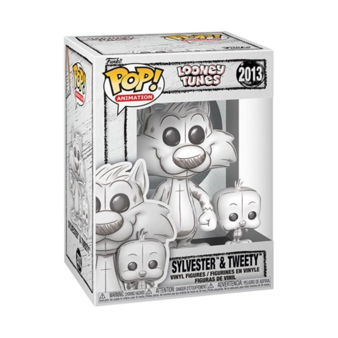 Looney Tunes Funko Pop | Sketched Sylvester & Tweety