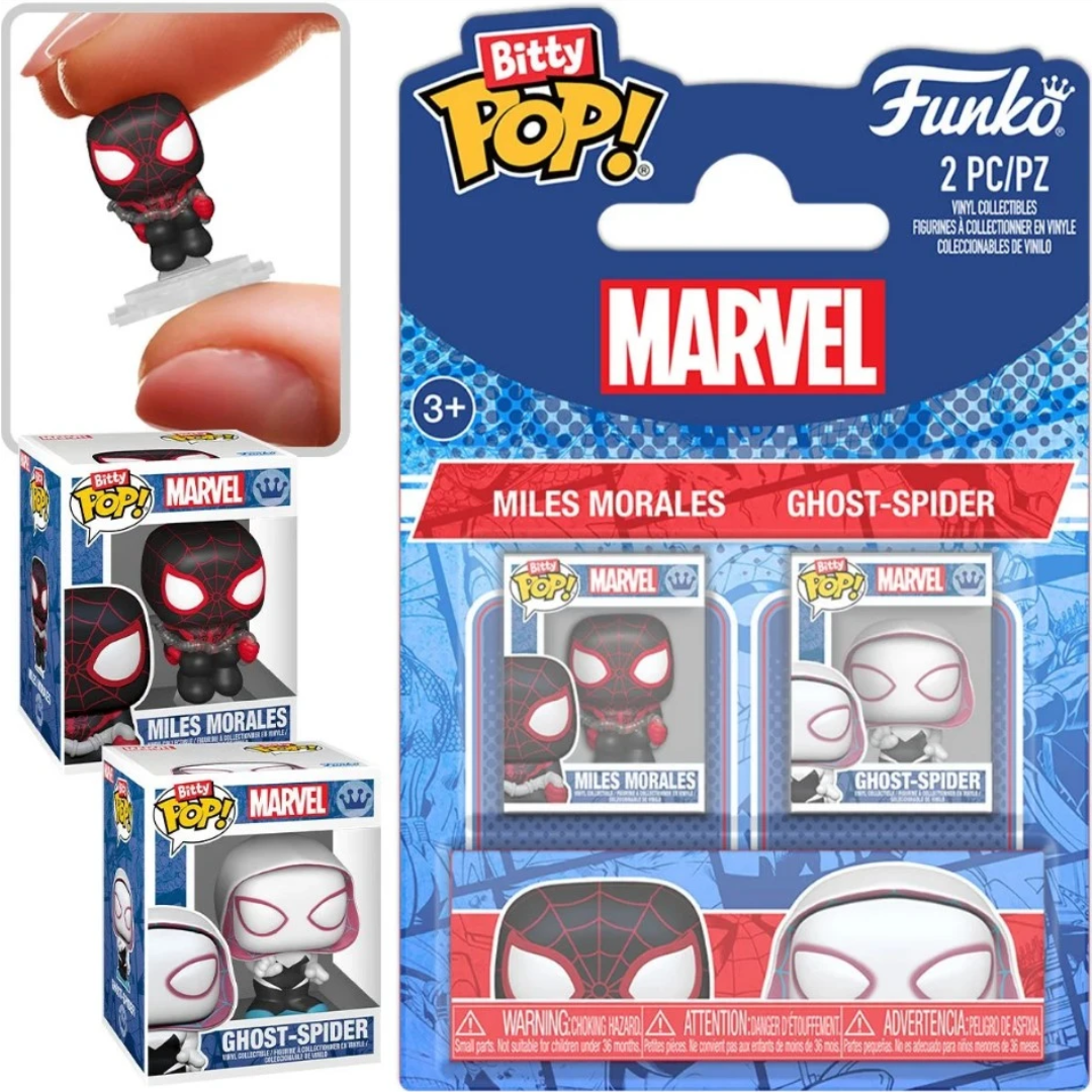 Marvel Funko Bitty Pop | Miles Morales / Ghost-Spider
