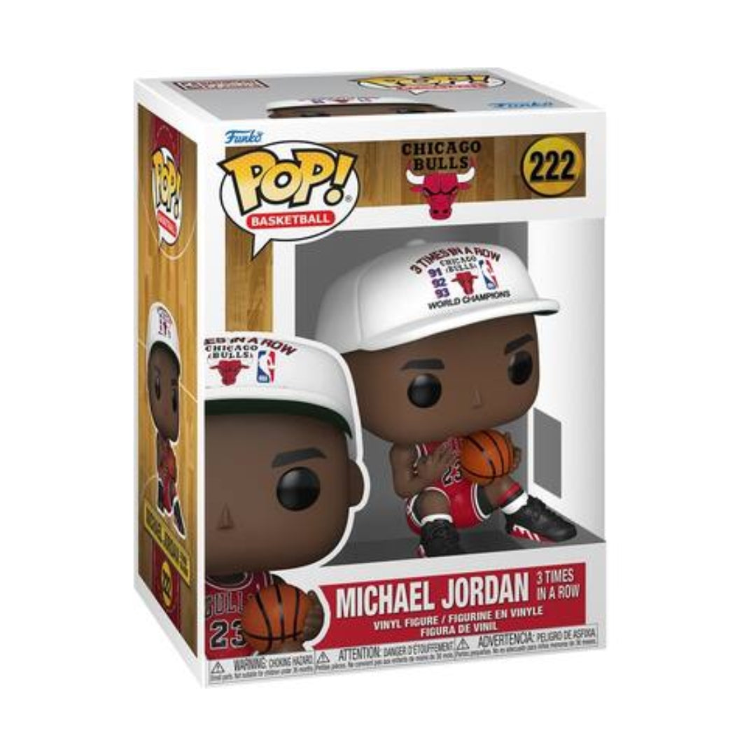 NBA Funko Pop | Michael Jordan 3x In A Row