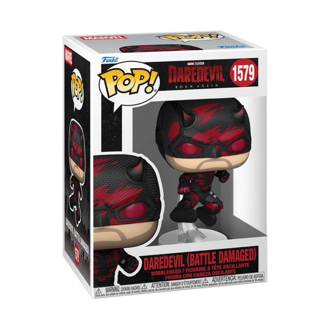 Marvel Funko Pop | Daredevil (Battle Damage)