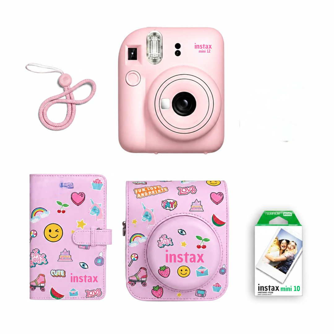 Fujifilm Instax Mini 12 Instant Camera | Promo Pink