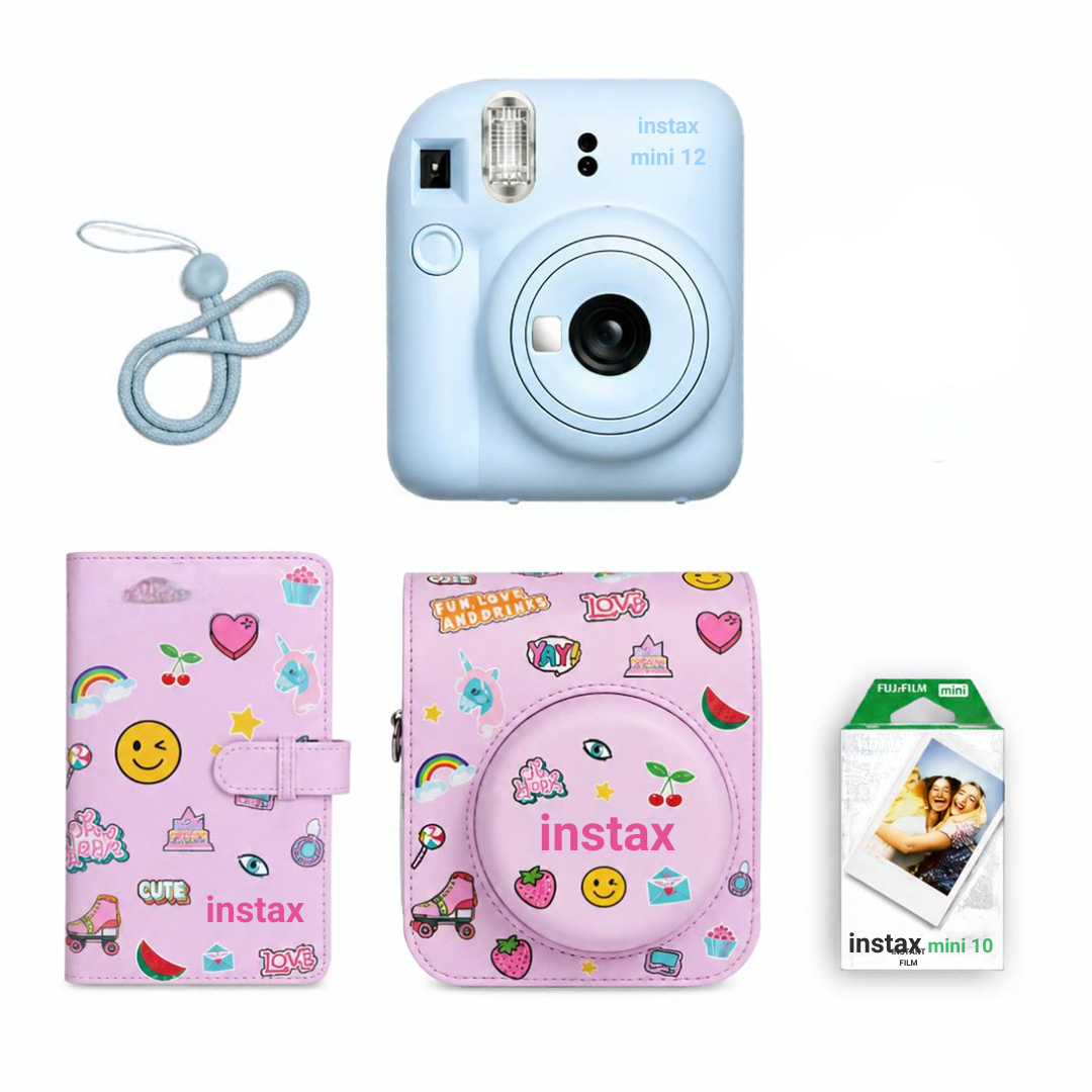 Fujifilm Instax Mini 12 Instant Camera | Promo Blue