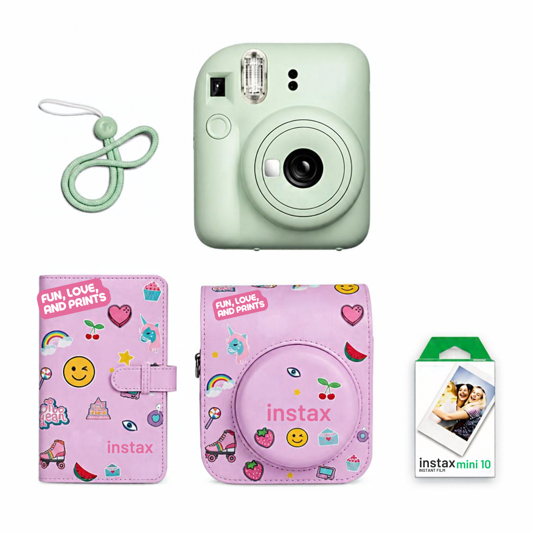 Fujifilm Instax Mini 12 Instant Camera | Promo Green
