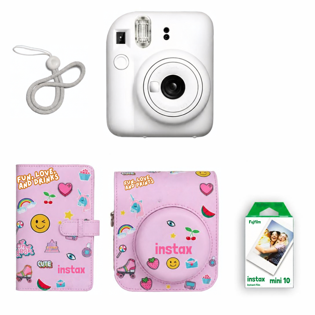 Fujifilm Instax Mini 12 Instant Camera | Promo White