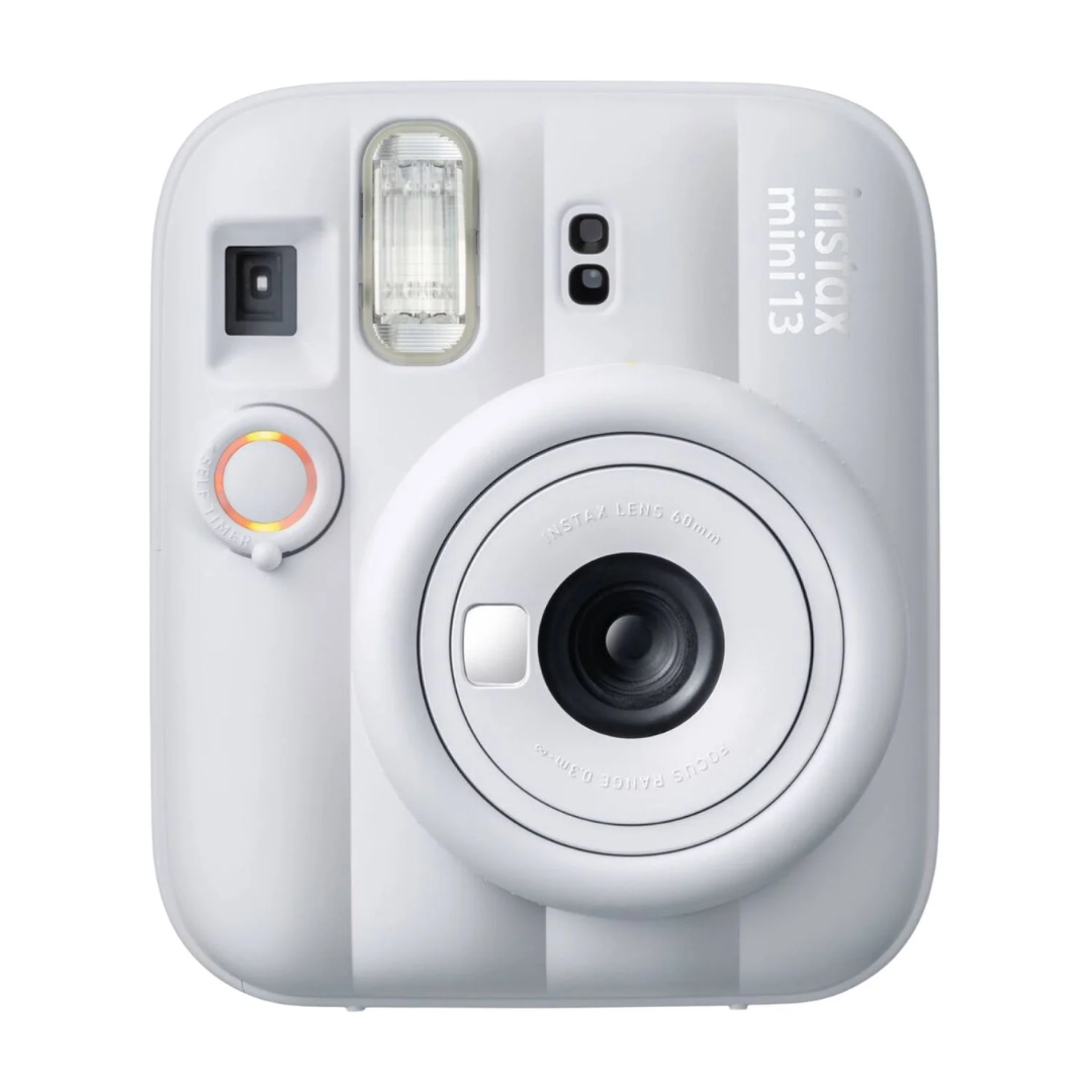 Fuji Instax Mini 13 Instant Camera – Clay White