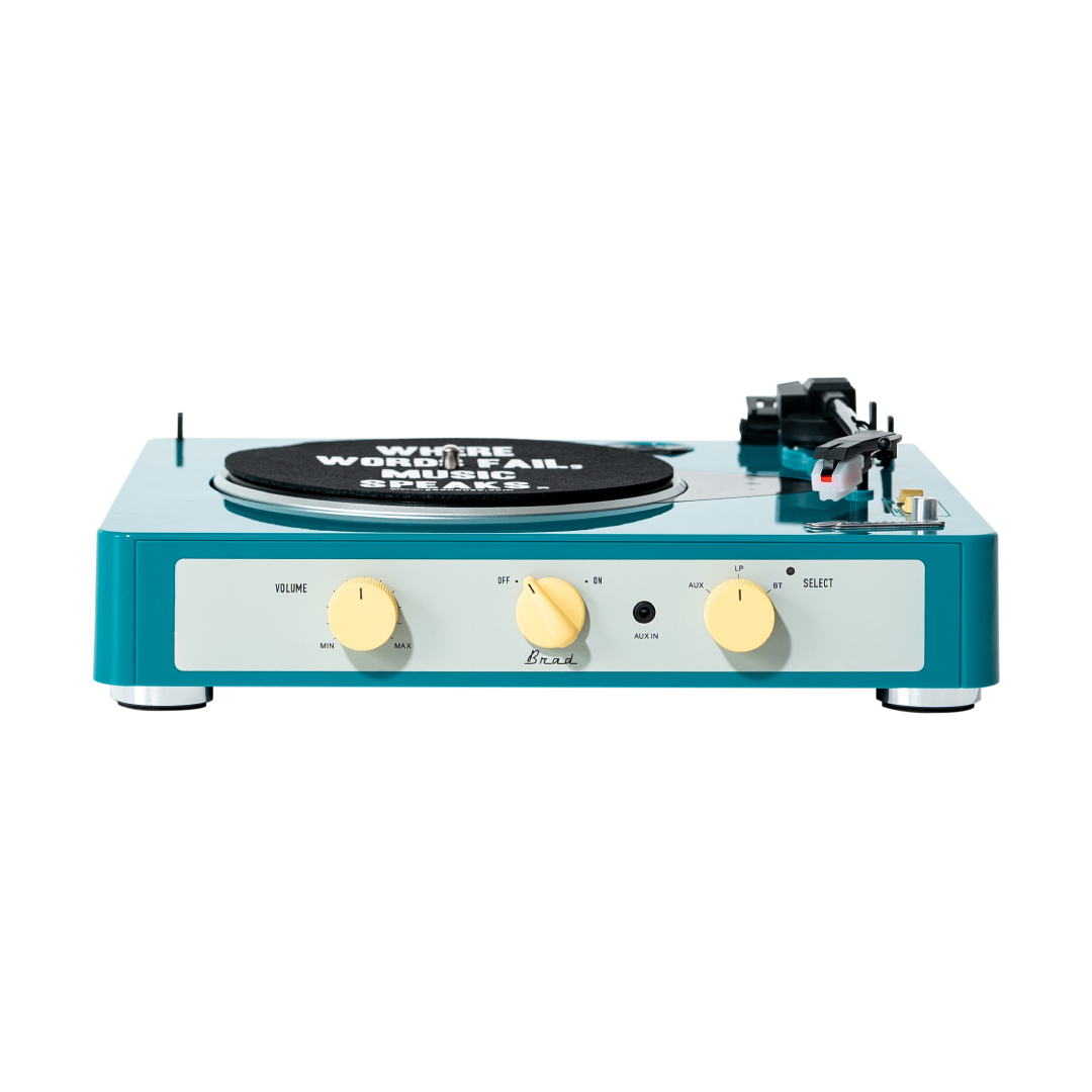 Gadhouse Brad Retro MK II Turntable | Teal