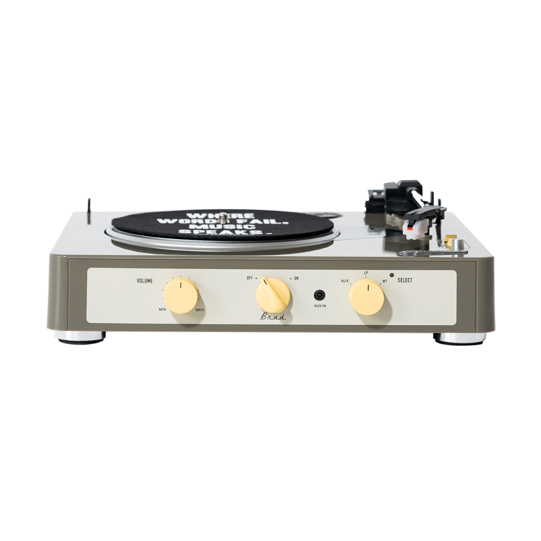 Gadhouse Brad Retro MK II Turntable | Grey