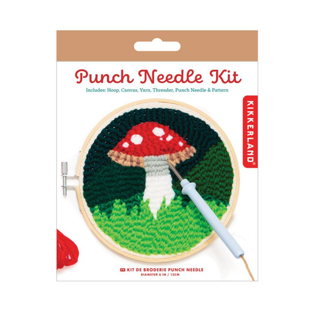 Punch Needle Kit | Mushroom