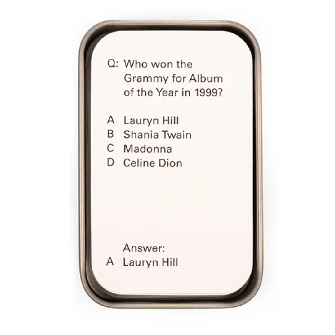 90s Music Trivia Game