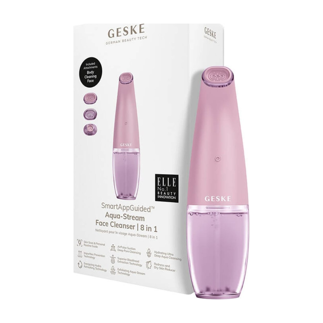 Aqua-Stream Face Cleanser 8 in 1 | Pink