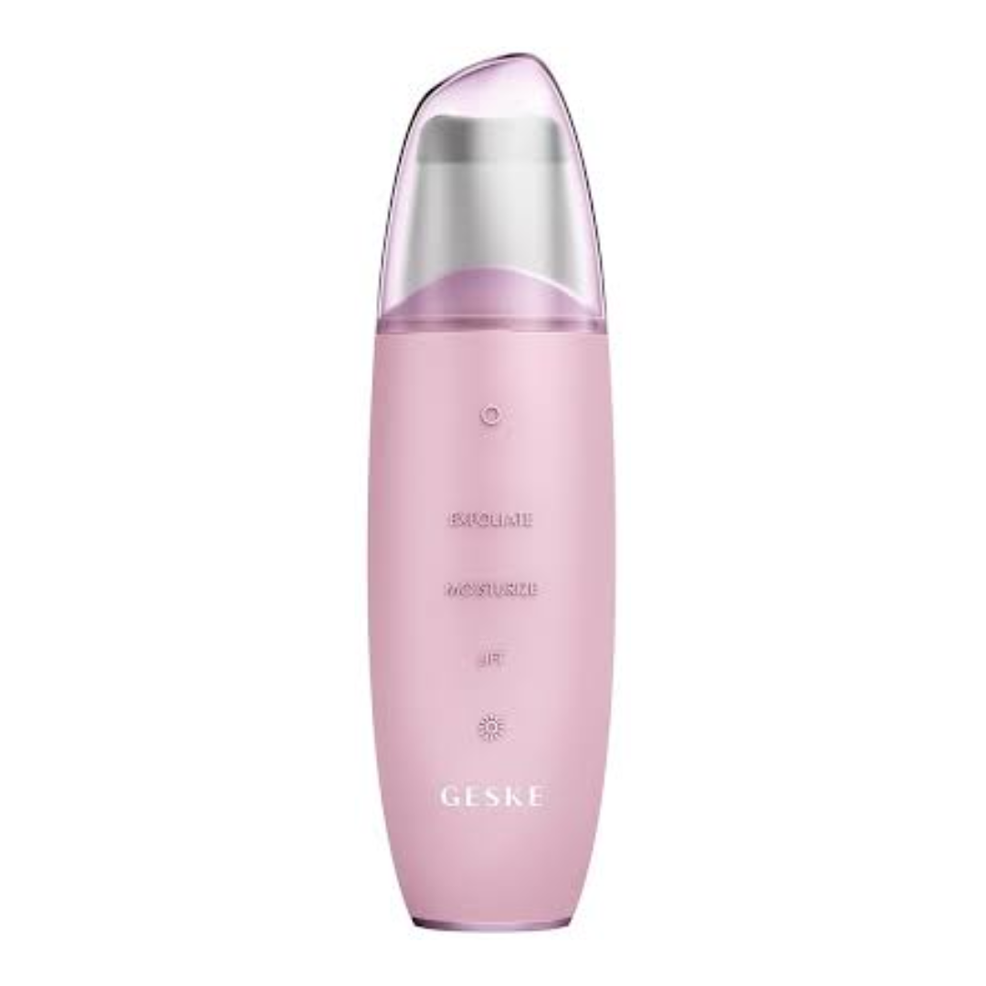 MicroCurrent Skin Scrubber & Blackhead Remover 9 in 1 | Pink