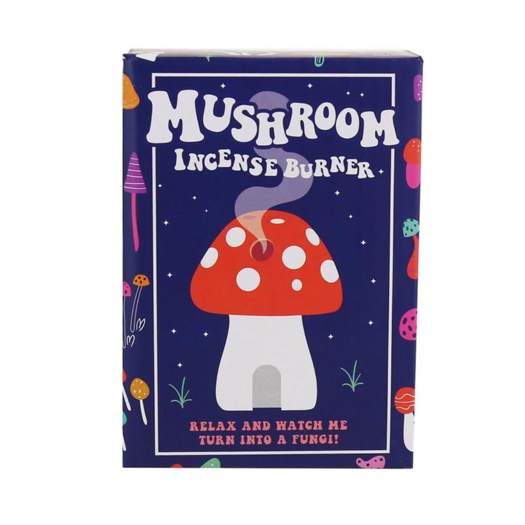Mushroom House Incense Holder