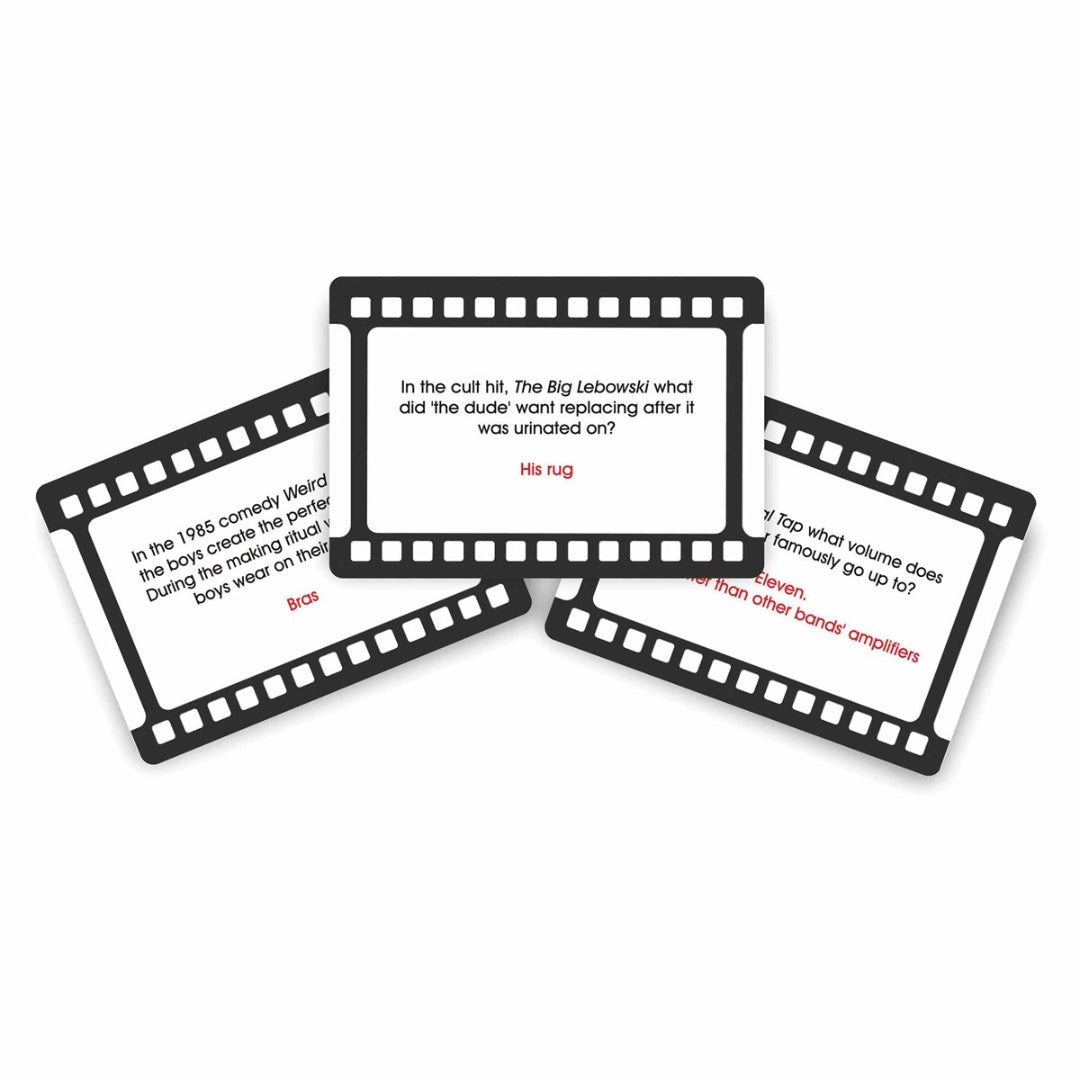 Movie Trivia Cards