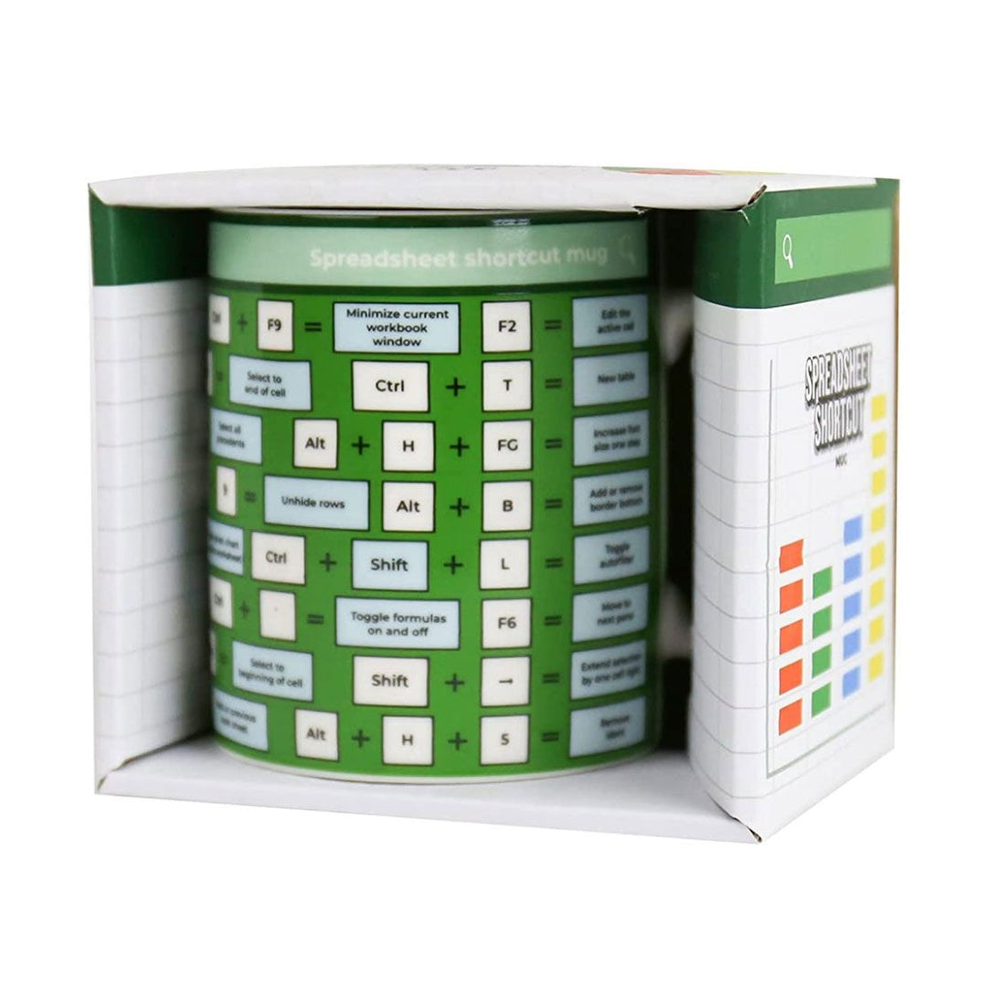Spreadsheet Shortcut Mug