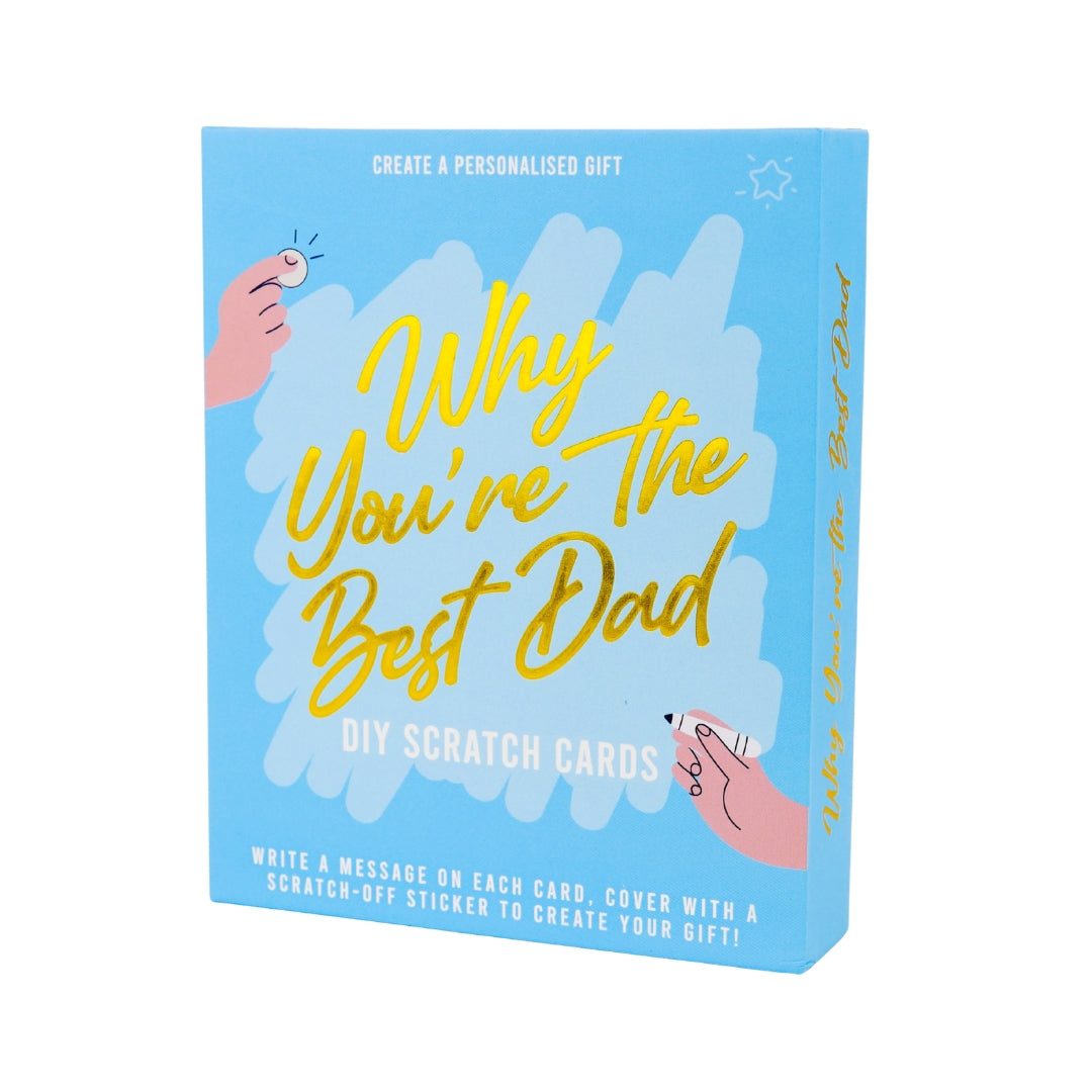 DIY Scratch Cards | Why You're The Best Dad