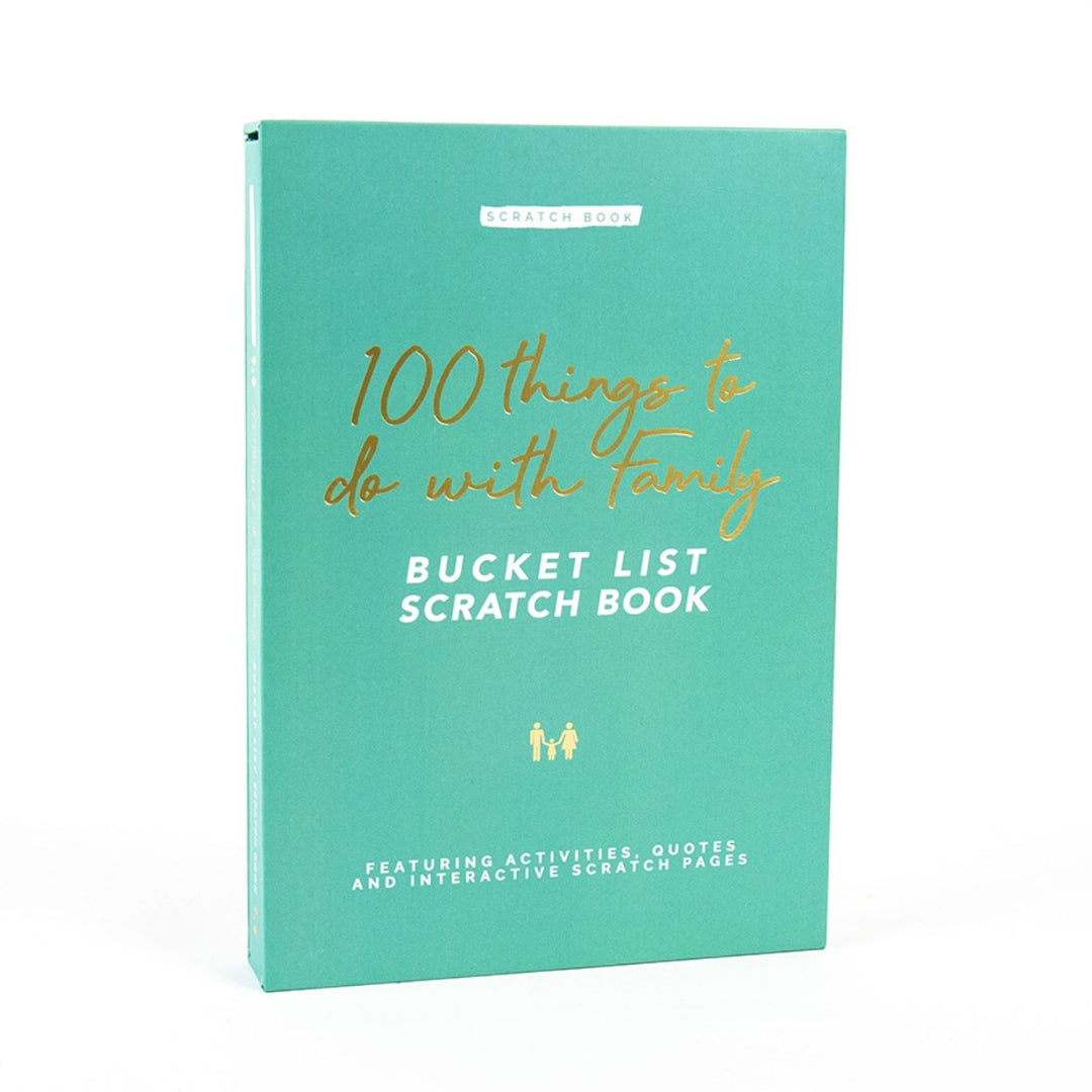 Bucket List Scratch Book | 100 Things To Do With Family