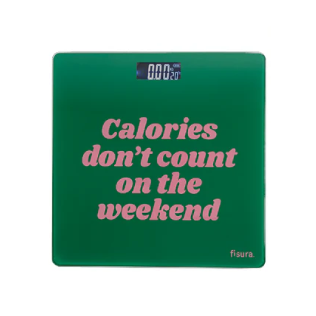 Calories Don't Count On The Weekend Scale