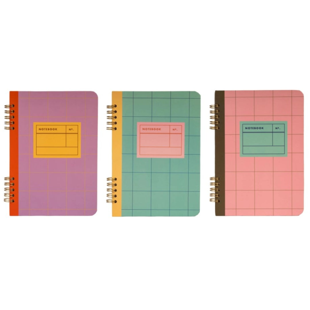 Inkerie Spiral Bound A5 Notebook
