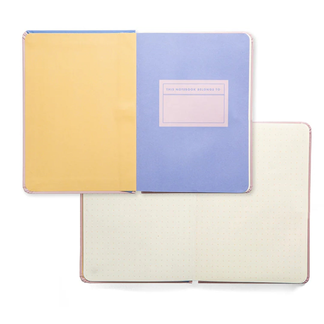 Inkerie Lined Mini Notebook & Pen | Blue