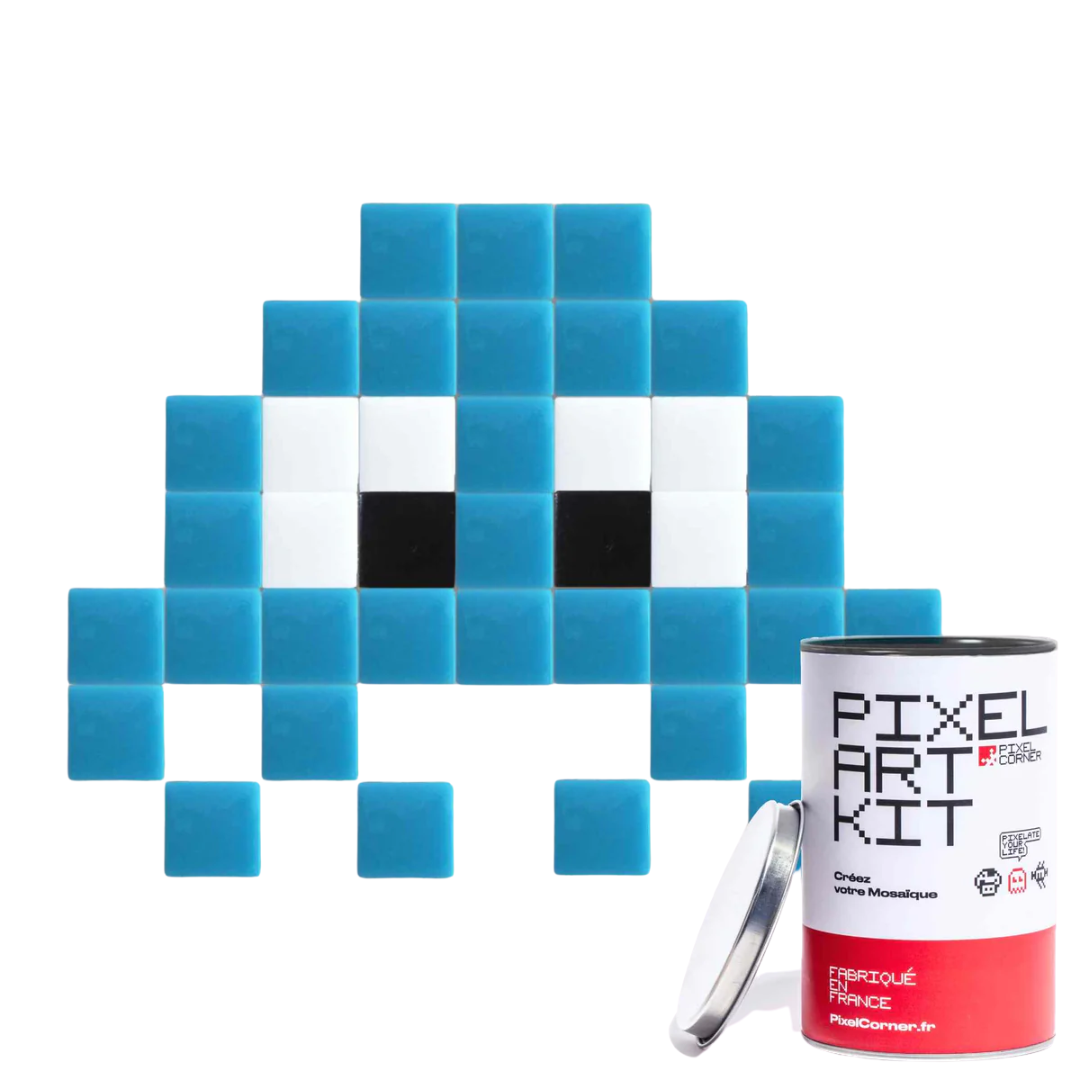 Pixel Art Kit | Little Alien Blue