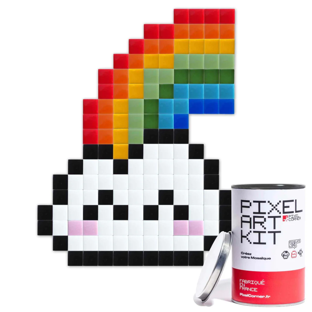 Pixel Art Kit | Rainbow Cloud