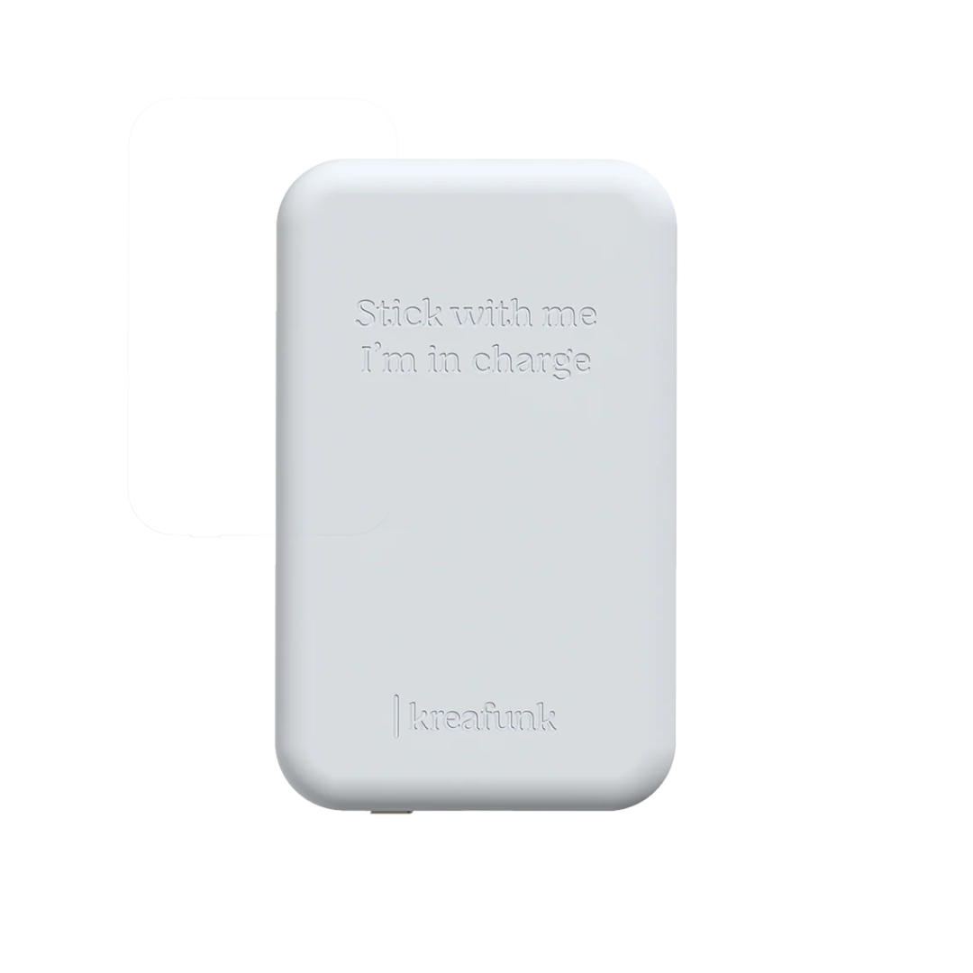 toCHARGE QI Power Bank | Moon Grey