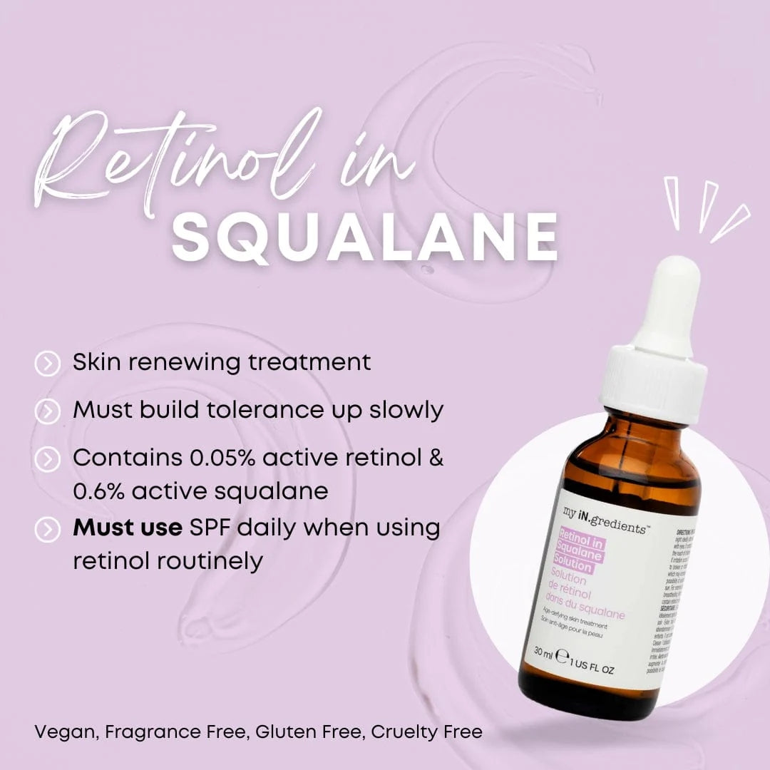 Retinol in Squalane Solution