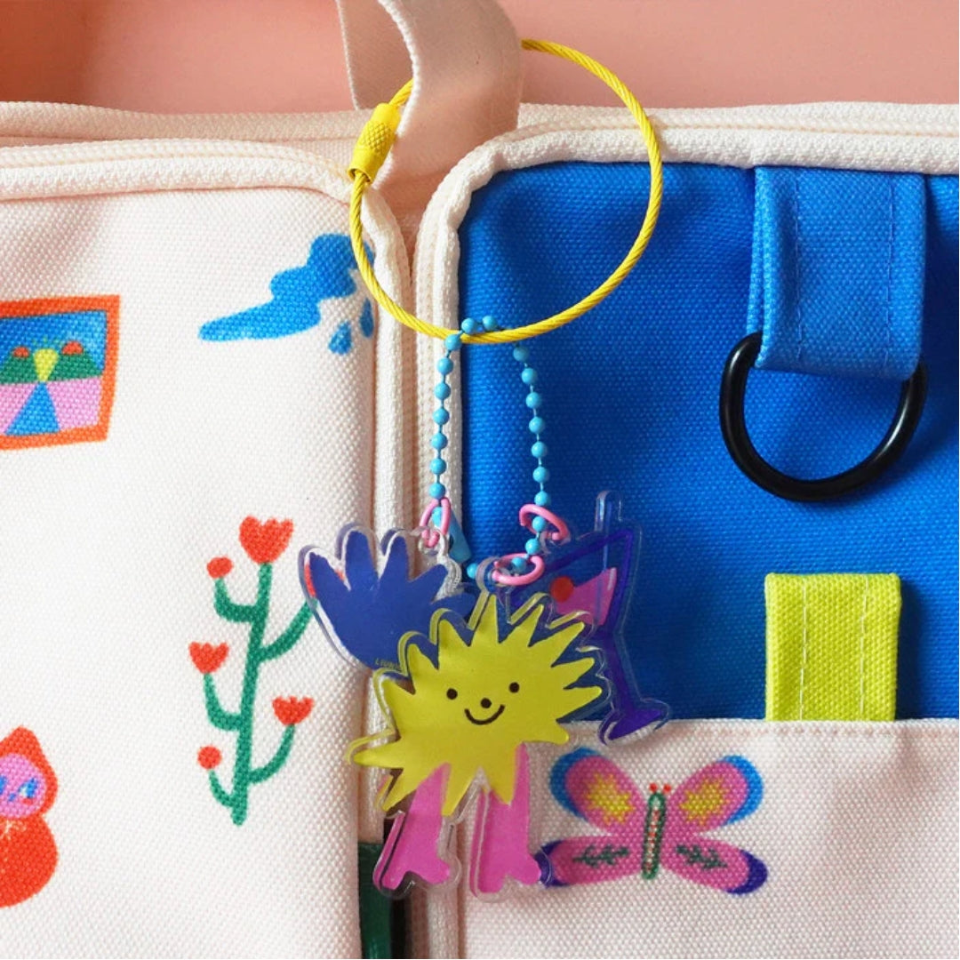 Pastel Friends Keychain | Going Out