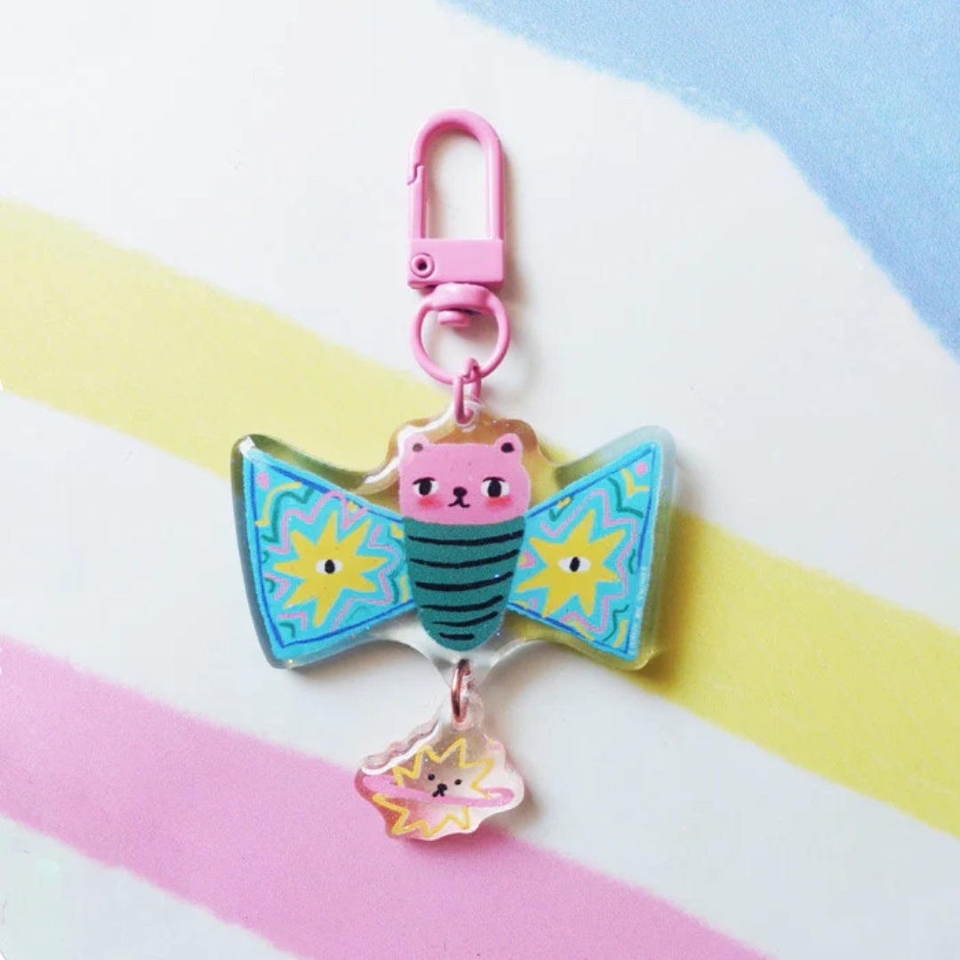 Pastel Friends Keychain | Butterfly