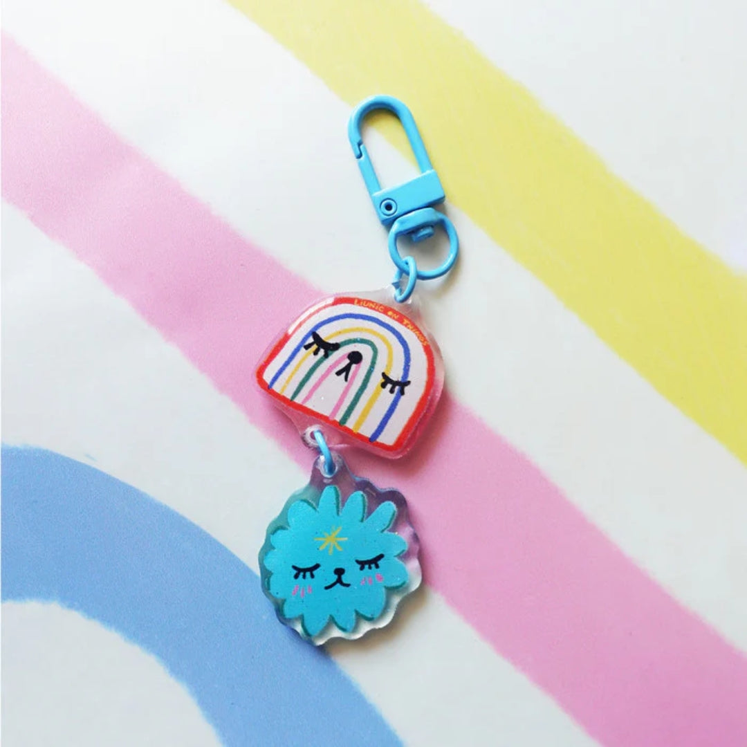 Pastel Friends Keychain | Cloud