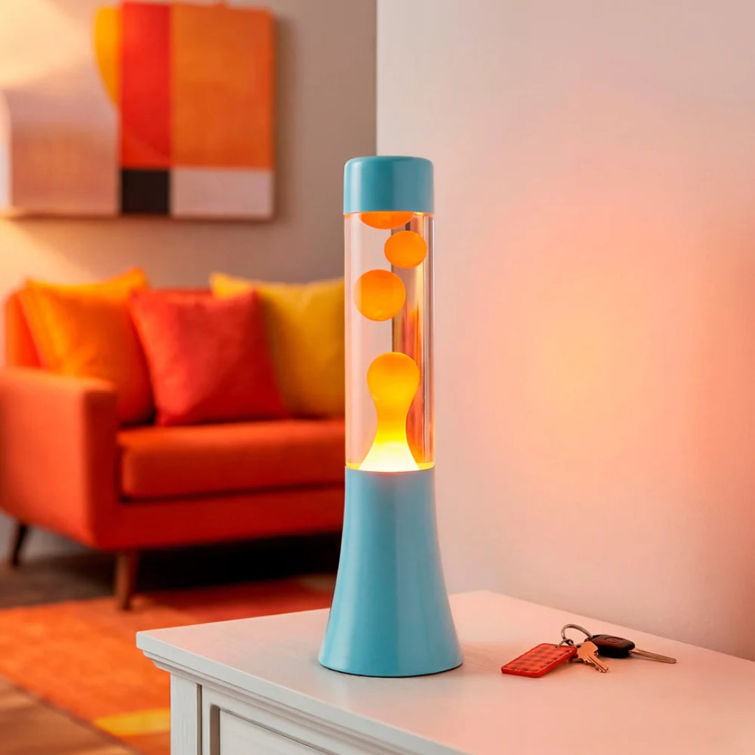 Mini Lava Lamp | Orange