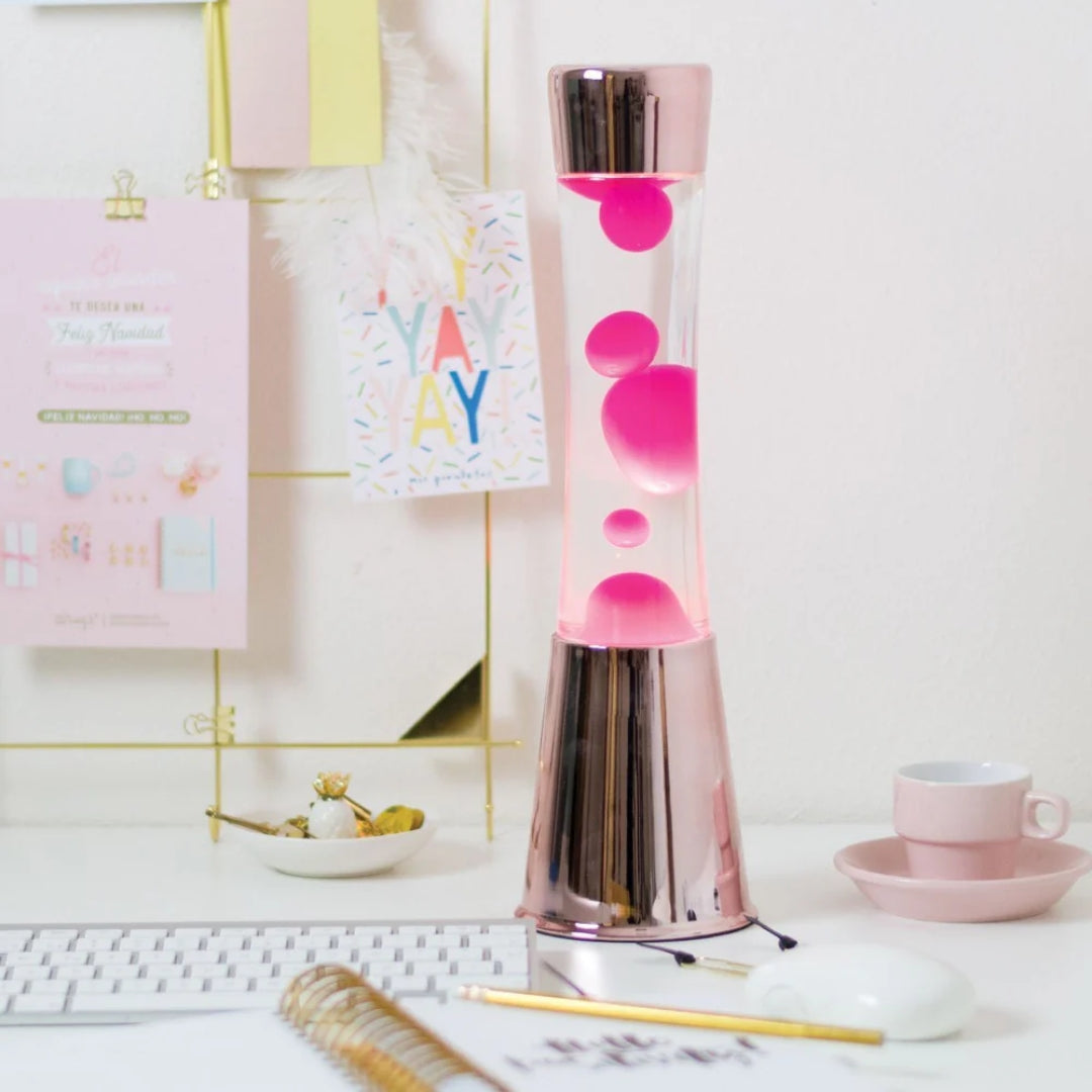Lava Lamp | Rose Gold