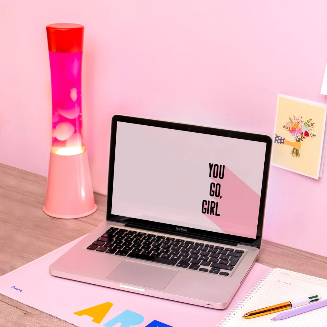 Lava Lamp | Red & Pink