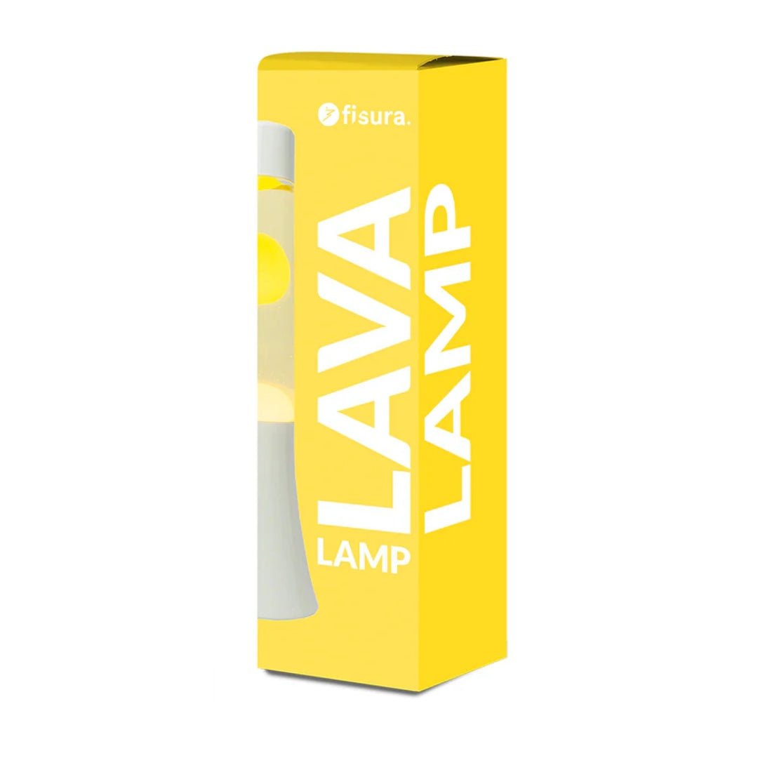 Mini Lava Lamp | Yellow